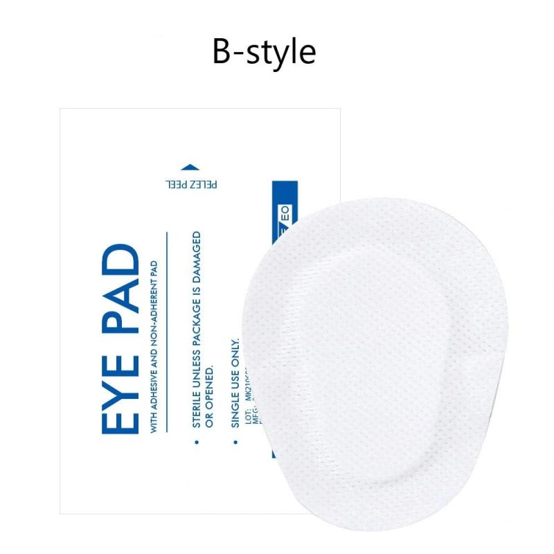 Oval Shape Individually Packed Medical Sterile Eye Pads