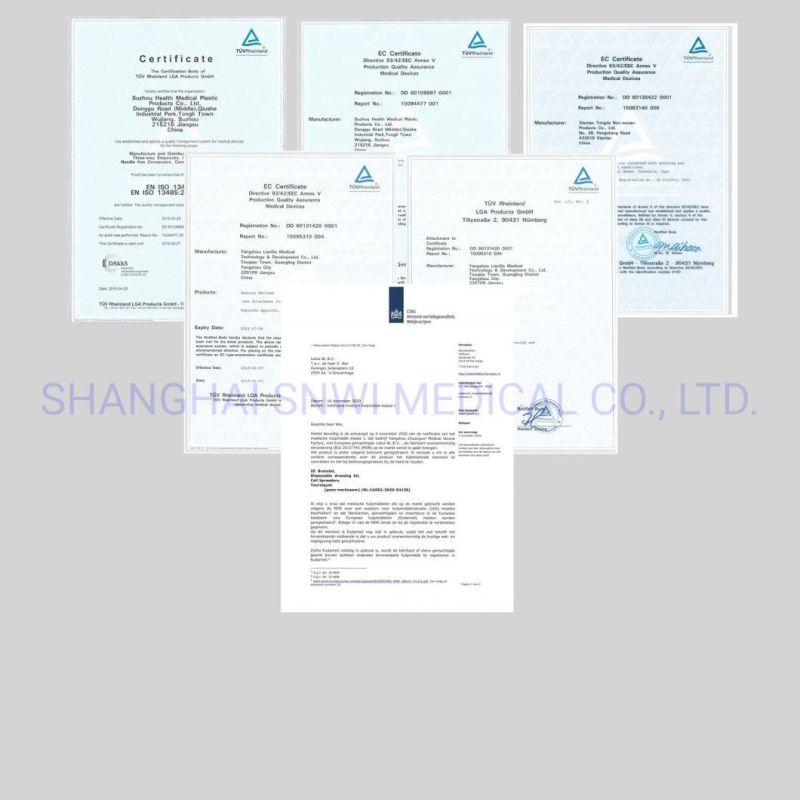 CE&ISO Certificated Medical Supply Surgical Disposable Non Woven 3D Face Masks