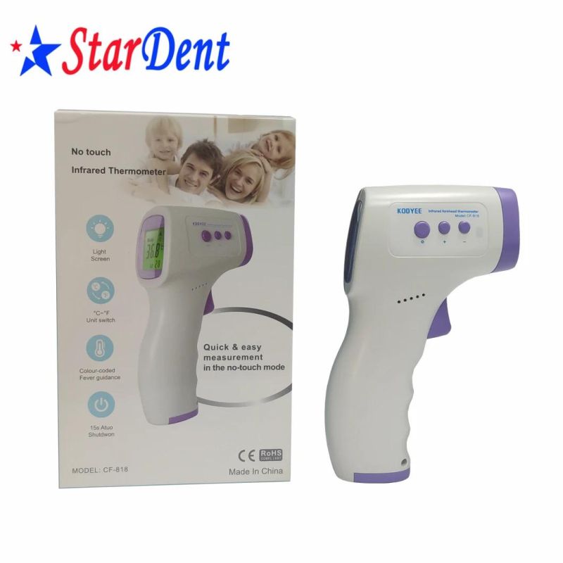 Wholesale Price Portable Bodycare Medical Digital Fever Forehead Infrared Thermometer Non Contac Forehead Thermometer