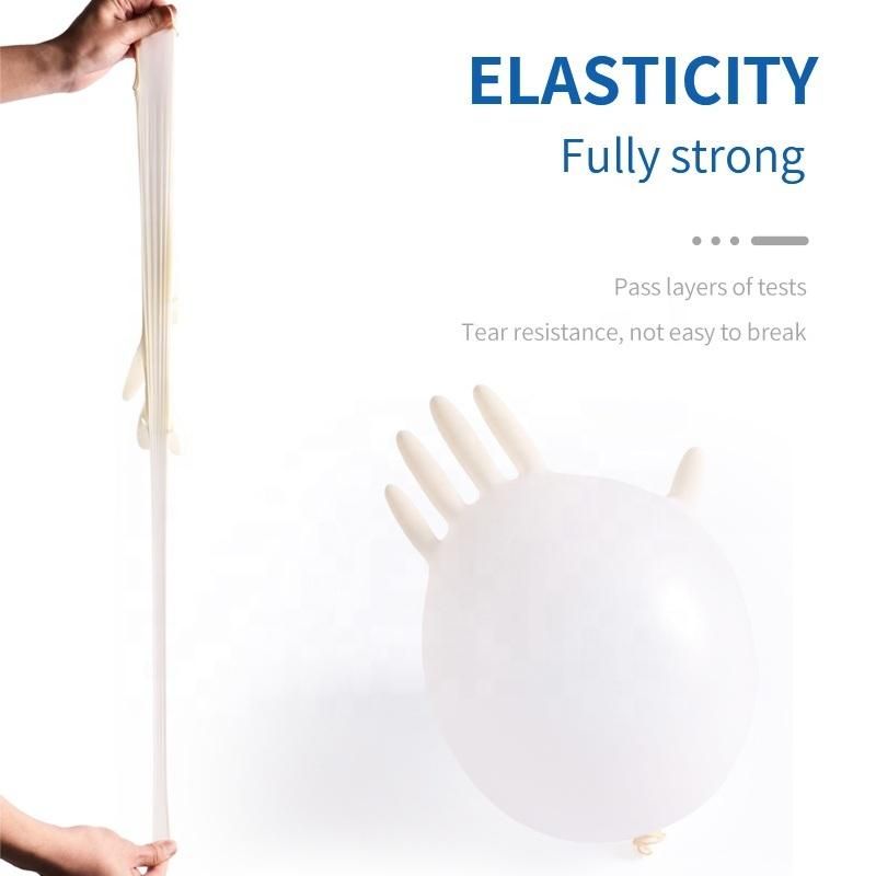 Disposable Durable Latex Household Powder Free Examination Gloves