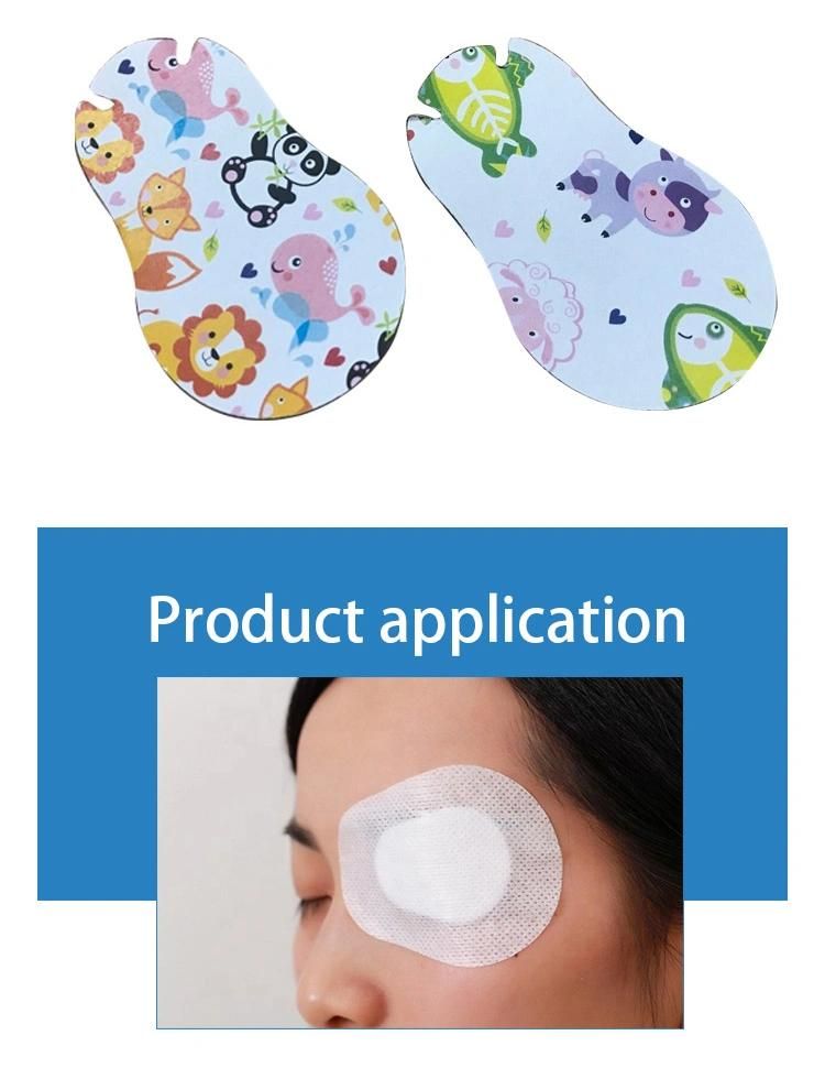 Low Price Medical Non Woven Sterile Adhesive Eye Patch Wound Dressing