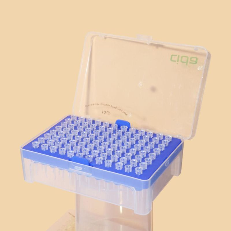 Disposable Medical Lab Supplies 10UL 100UL 200UL 1000UL Filtered Pipette Tips for PCR Laboratory Testing