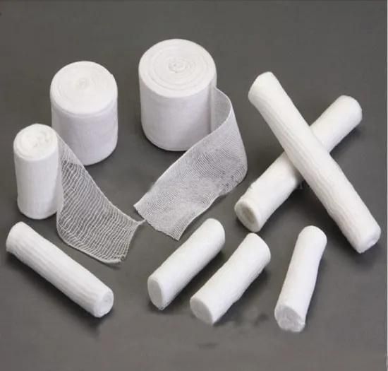 Disposable Medical Surgica Cotton Absorbent Gauze Roll