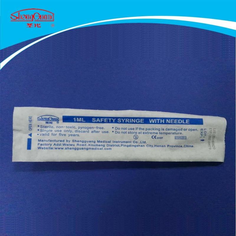 1ml Sell Self-Destructive Automatic Disposable Syringe