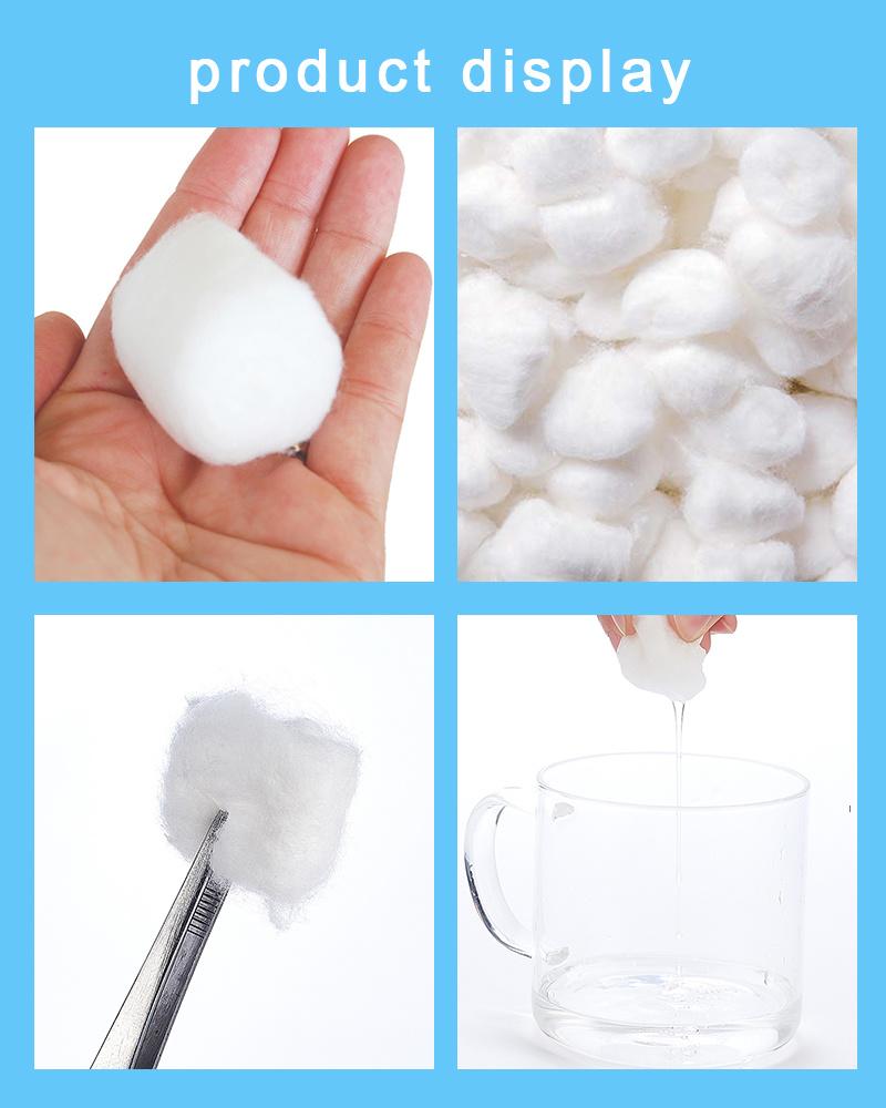 Factory Wholesale Sterile White Cotton Balls - China Cotton Ball, Medical Pure Cotton Balls