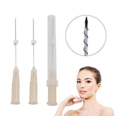 CE Disposable Screw Pdo Thread Lifting Needle Thread