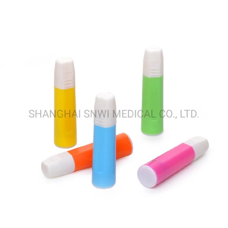 Disposable Safety Lancets Blood Lancets for Gluco Testing