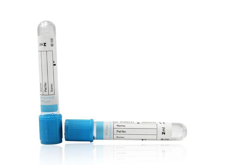 Laboratory Coagulation Test Sodium Citrate Vacuum Blood Collection PT Tube