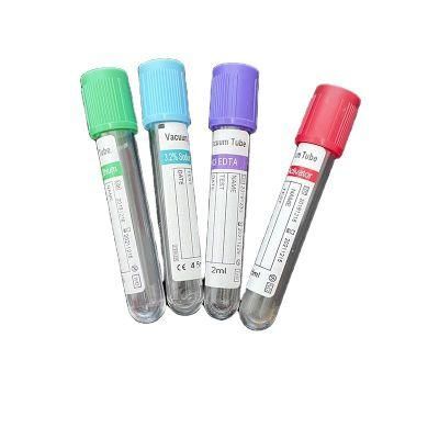 Pet Glass 2ml 3ml 5ml 7ml 9ml Sodium Heparine Vacuum Blood Collection