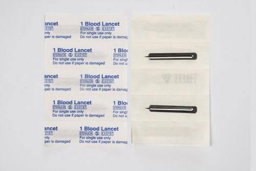 Sterile Disposable Stainless Steel Blood Lancet