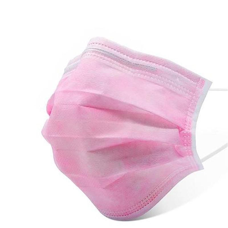 Blue/Pink/Black/White Colorful Disposable 3 Ply Medical Earloop Face Mask