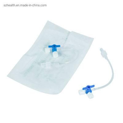 Medical Disposable Infusion Set Three Ways Stopcock Extension Tube