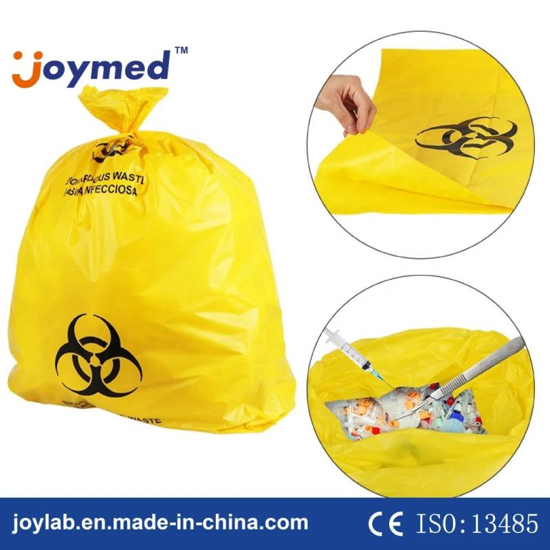 Disposable Biodegradable Biohazard Medical Waste Bag