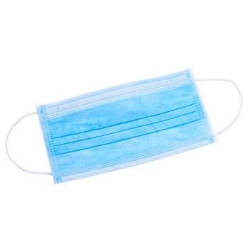 in Promotion FDA 510K CE En149 En14683 Approved Anti Splash Dust Pm2.5 Virus 3 Ply Disposable Non Woven Fabric Blue Medical Face Mask