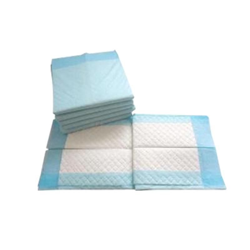 Under Pads Custom Size 60*90 Cm Non-Woven Blue Medical Surgical Under Pads Factory