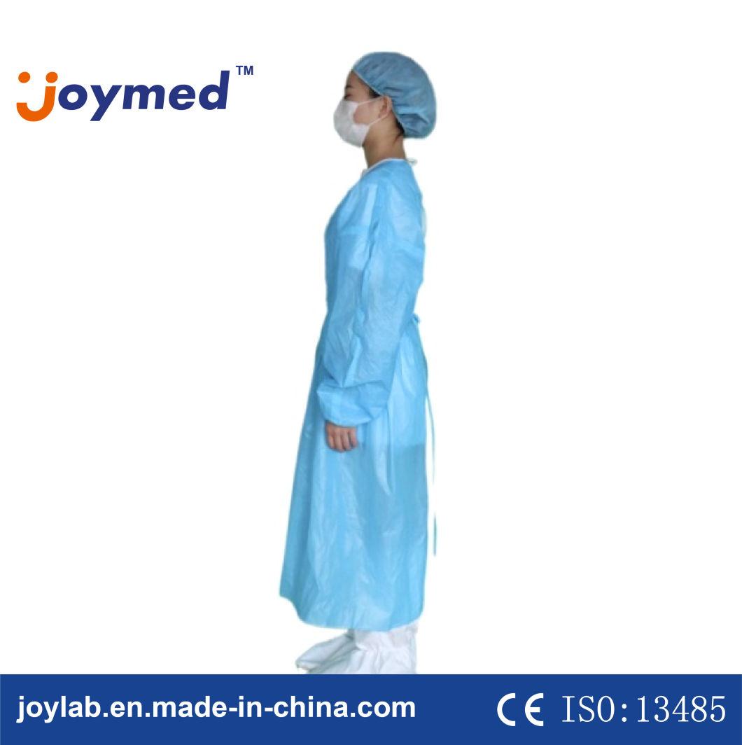 Medical Isolation Gown Disposable PP+PE Protective Clothing Surgical Gown