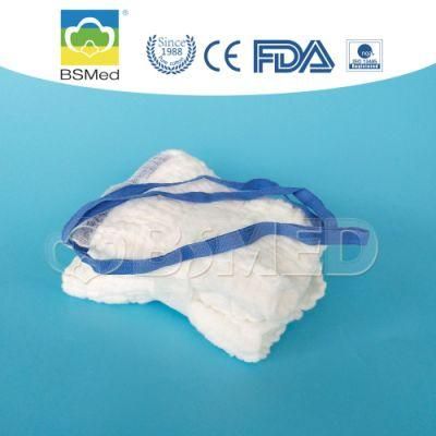 Sterile Pre-Washed X-ray Detectable Medical Gauze Lap Sponge with Blue Loop