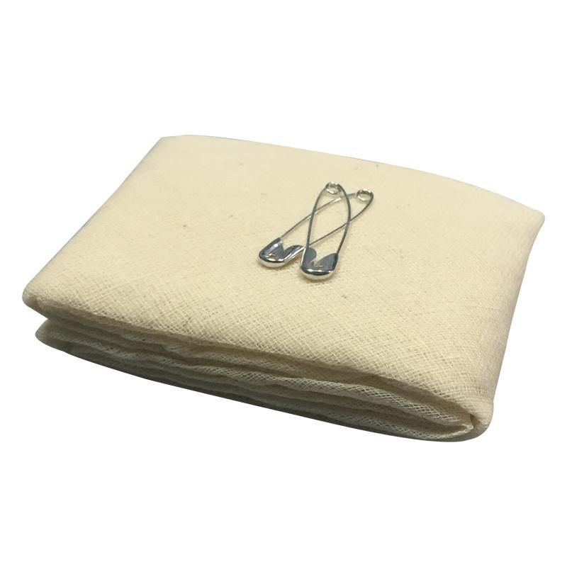 First Aid Kit Supply Triangular Bandage with Two Safety Pins