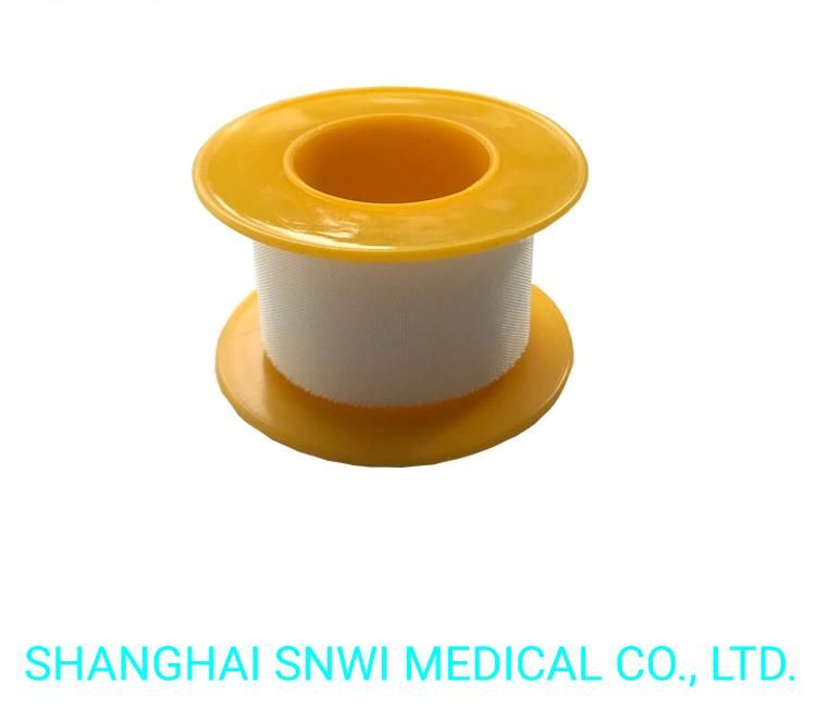 Silk Tape with Plastic Tube Package Medical Adhesive Tape