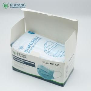 Disposable 3 Ply Faceshield Earloop Anti-Virus Facemask Surgical Disposable Medical Mask