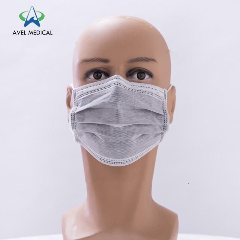 3 Ply Layers Nonwoven Meltbrown Protective Earloop Disposable Face Masks Discount Disposable Comfortable Non-Woven 3ply Breathable Medical Surgical Face Mask