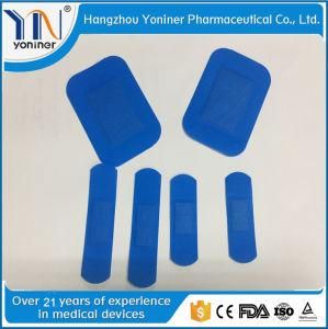 Blue PE Detectable Wound Plaster Adhesive Bandage