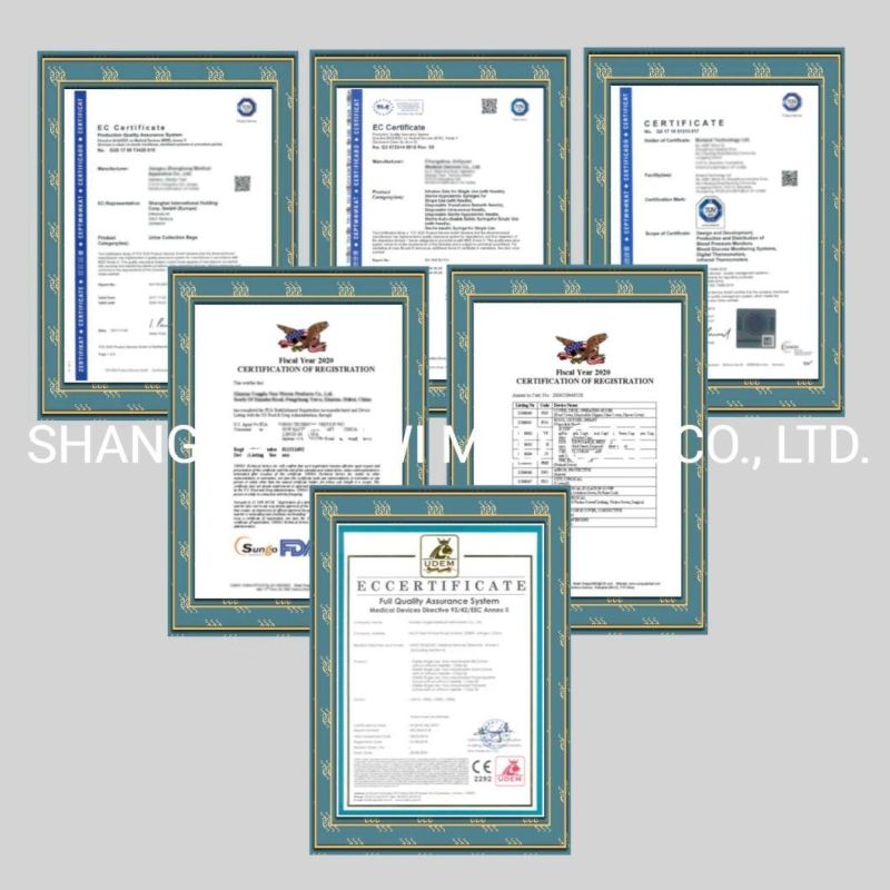 Disposable Medical Supplies Sterile PVC Endotracheal Tube/Tracheal Tube/Tracheostomy Tube