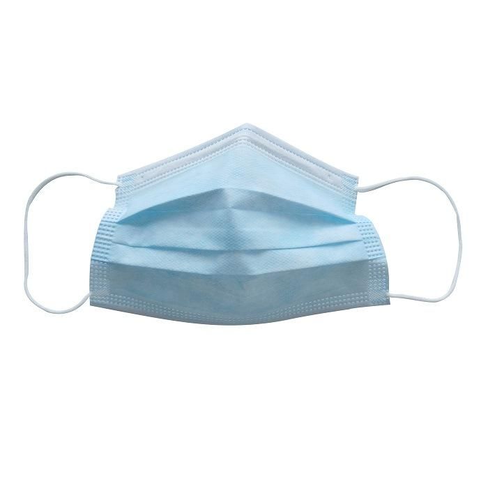 3ply Non Woven Pleated Mask Disposable Medical Face Mask