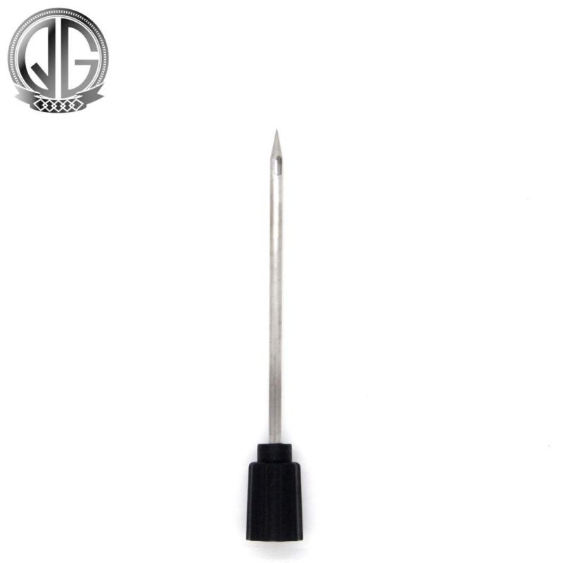 Customized Stainless Steel Needle with Rubber Base for Equipment Use