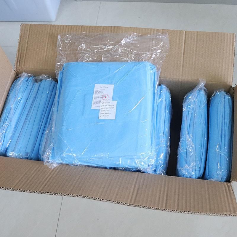 Disposable PP Non Woven Surgical Gown with Short Sleeve