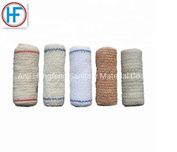 75 GSM Medical Disposable Surgical Dressing Elastic Crepe Bandage Natural 10cmx 4.5m