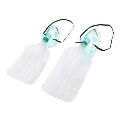 Disposable PVC Oxygen Mask with Reservoir Bag