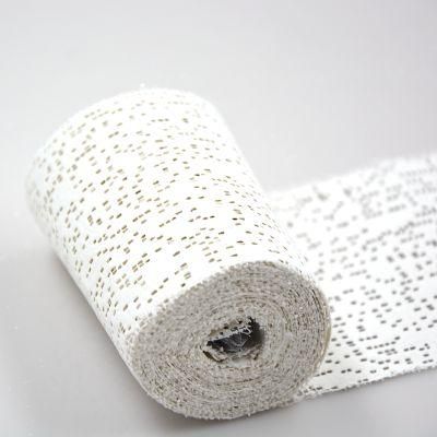 Disposable Medical 100% Cotton Elastic Crepe Bandage Orthopaedic Plaster of Paris Pop Bandage CE FDA