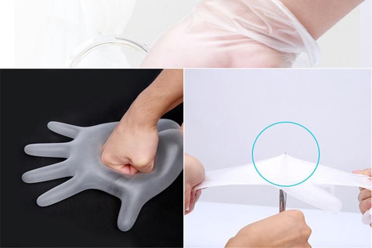 Ce FDA Disposable Exam PVC Medical Examination Gloves