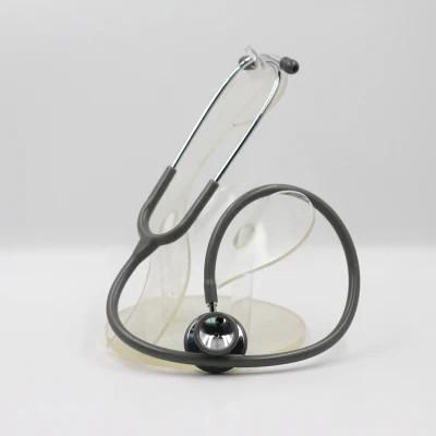 Cardiology Chromium Plated Zinc Alloy Single Bowles Stethoscopes Professional Dual Head Stethoscop