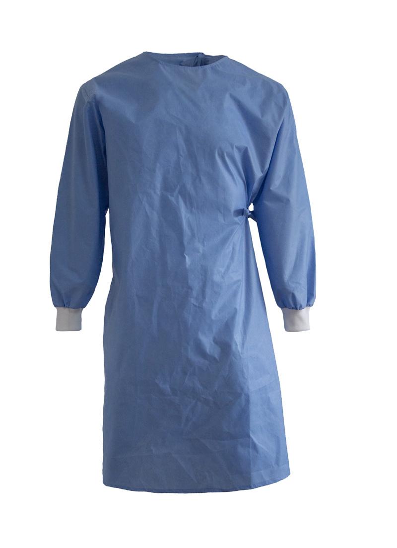 Disposable Surgical Gown with Hat Gloves Protective Clothing Suit