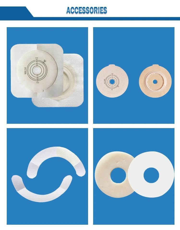 Two System Urostomy Bag with Valve Design Two-Pieces Drainable Colostomy Bags