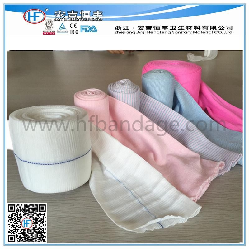 Medical 100%Cotton Elasticated Thigh Net Tubular Bandage Medical with OEM