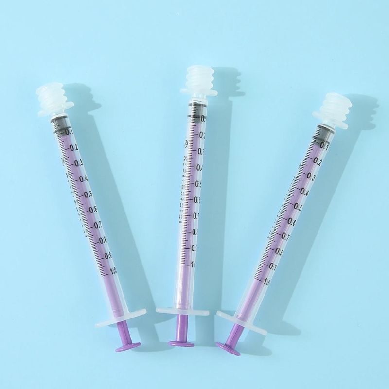 1ml Oral Medical Liquid Hand Enteral Feeding Syringe