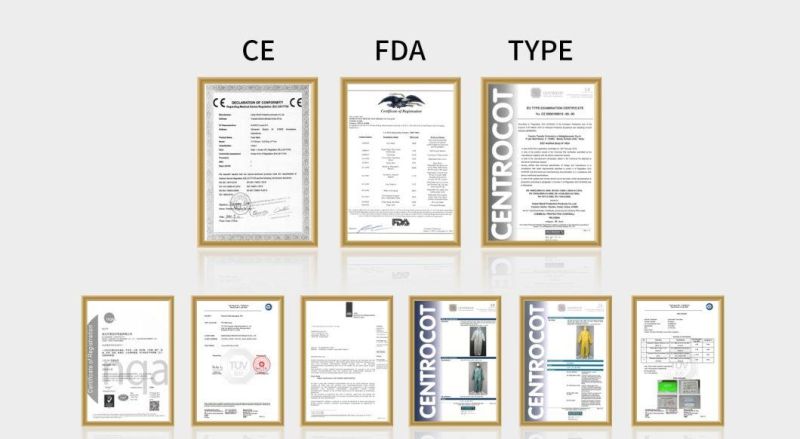 Visualized Disposable Microporous Industrial Protective Safety Clothing