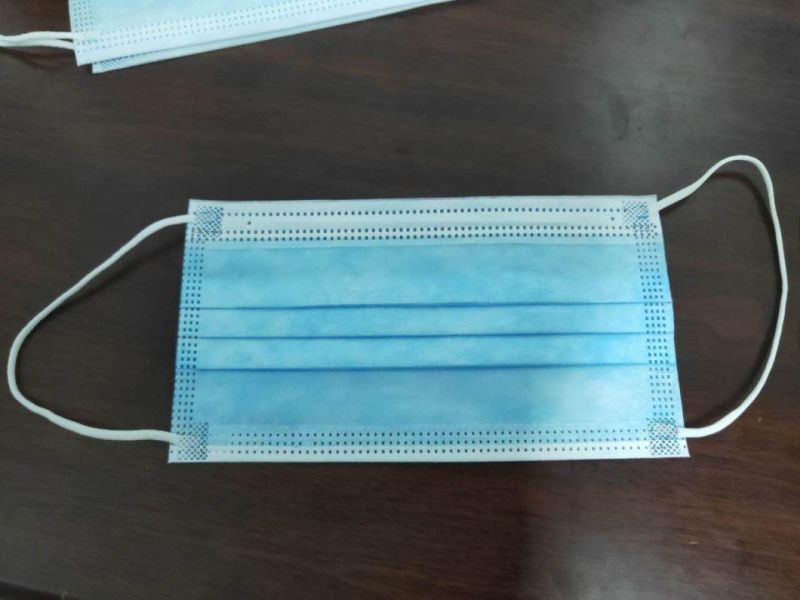 Disposable Comfortable Non-Woven 3ply Breathable Medical Surgical Face Mask