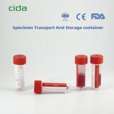 5ml Virus Specimen Collection Tube FDA Certified Vtm Tube