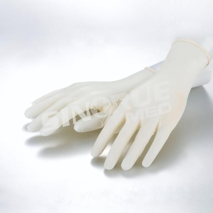 Hot Sale & High Quality Hospital Disposable Medical Latex Examination Gloves