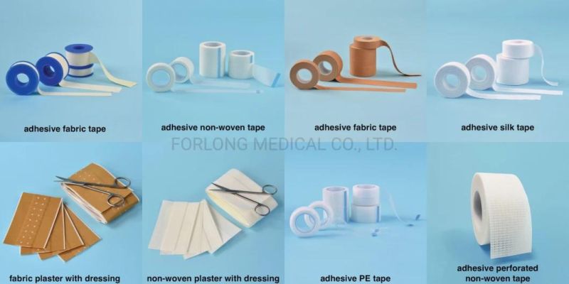 China Wholesale Hypoallergenic Shining Film PE Medical Tape Transparent Tape Medical Tape