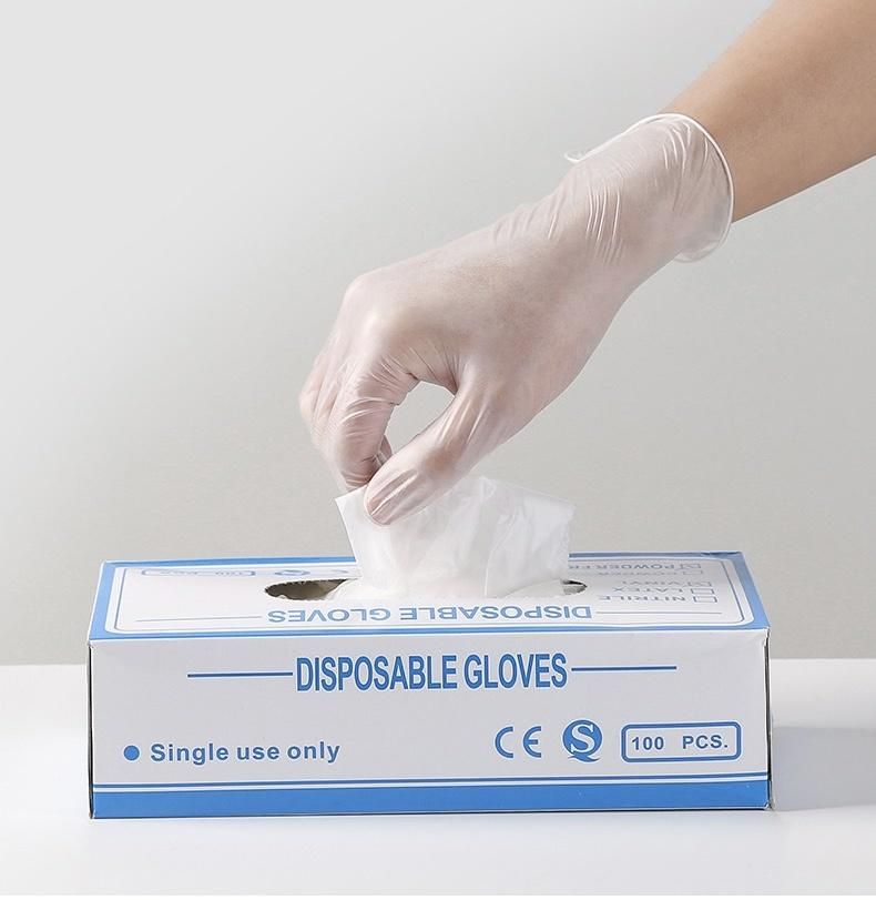 Disposable Medical Nitrile Examination Gloves Nitrile Exam Gloves with Textured Fingertips Latex Free Powder Free Attractive Price