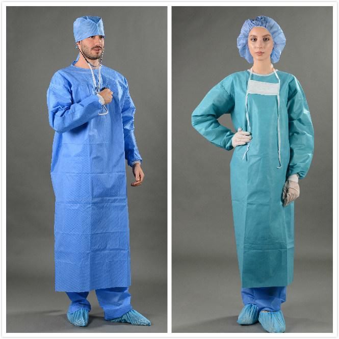 Surgical Gown Surgeon Doctor Gown Health Surgical Gowns with XXL