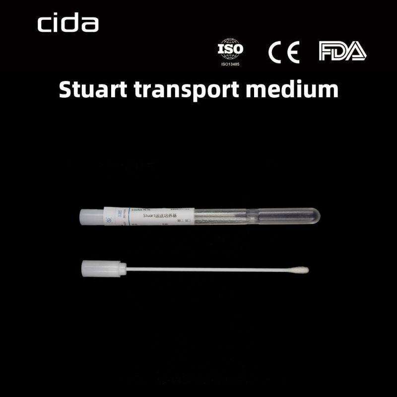 CE Medical Collection Swab and Amies Stuart Cary-Blair Transport Medium