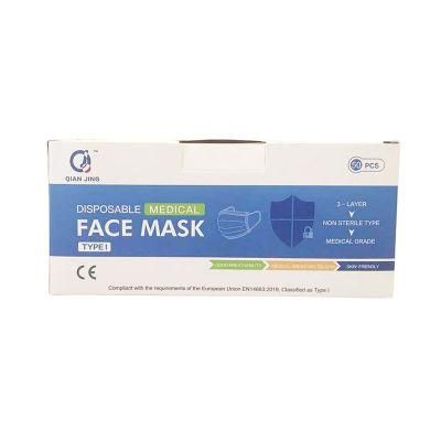 Made in China 3-Ply Wholesale Face Mask / Medical Face Shields for Hospital