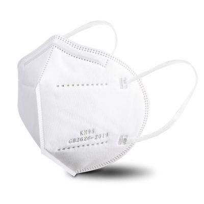 Disposable Earloop Respirator Foldable KN95 Filter Face Mask