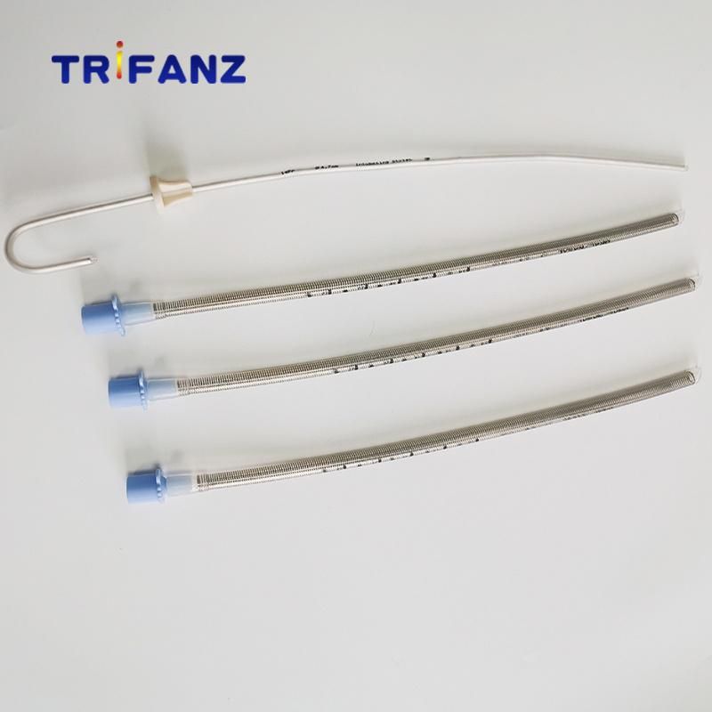 Disposable Medical Silicone Reinforced Endotracheal Tube